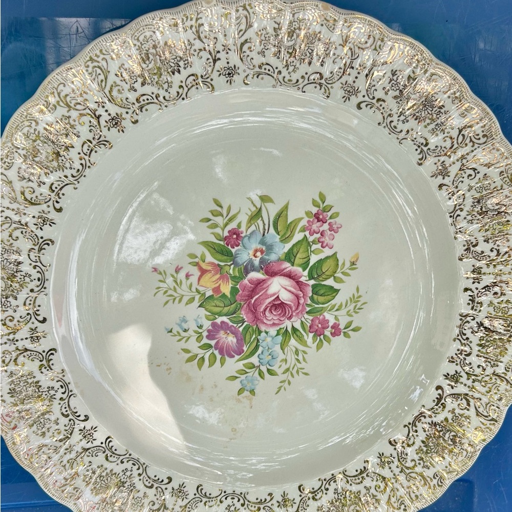 RARE Vintage Limoges -American w/ Warranted 22 Kt Gokd trim